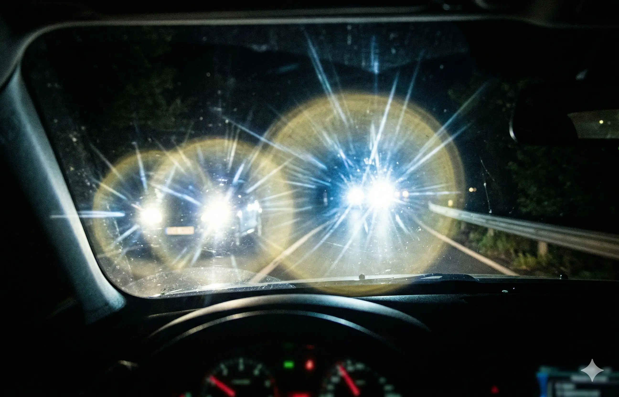 Night driving vision getting worse