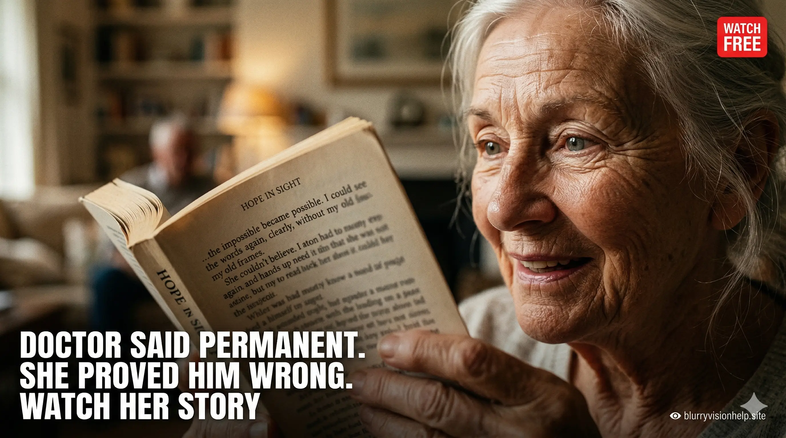 Ophthalmologist reveals natural vision reversal discovery — watch before removed